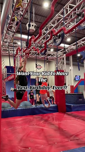 Do you want your kid to have the best birthday ever? The Warrior Factory is the place to do it! Here is an indoor obstacle park and let me tell you… it is pretty impressive. There's a lot of fun happening here, so let’s get into it, and get a sneak peek of how fun their birthday parties are. Your little ninja will have the opportunity to run, jump, swing, and play their way through professionally fabricated obstacles as seen on the hit TV show “American Ninja Warrior!” I mean just look at this p