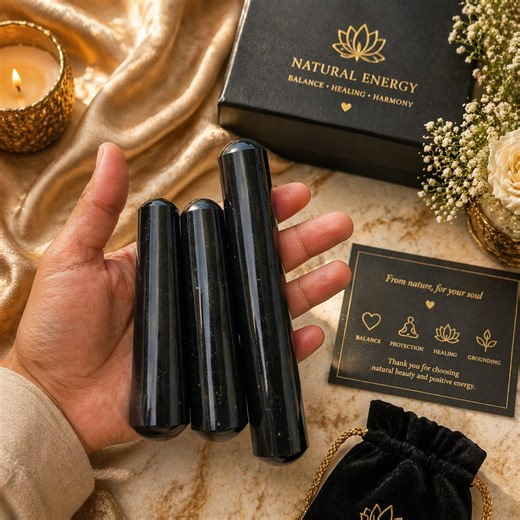 Black Obsidian Massage Wand, Root Chakra Balancing, Protection, Energy Cleansing Tool (5.5-6 Inch) - Etsy