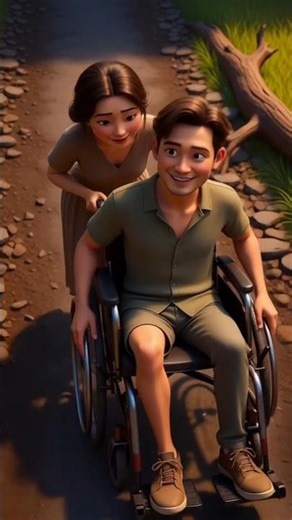 The Road of Love: A One-Legged Husband and His Wife’s Journey to Happiness #shorts