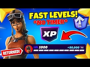Unlock RENEGADE RAIDER Fast Fortnite XP MAP in Chapter 7! (NO TIMER Earn XP) 🤩😱