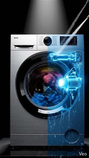 Inside a Washing Machine – How It Works 🌀 #Shorts