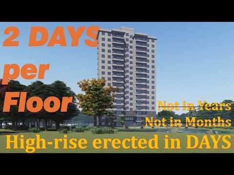 Build Higher with Fewer People: The Steel & CCP-Panel bolt-up system