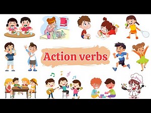 Action Verbs | Vocabulary about Action Verbs | 50 Action Verbs for Kids | Teach Kids Activities