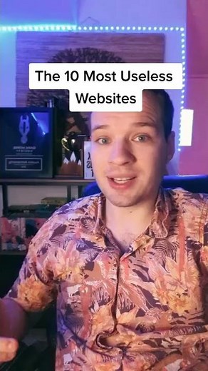 10 Most Useless Websites