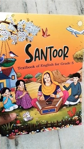 Ncert Santoor Textbook of English for Grade 5 #shorts #class5english