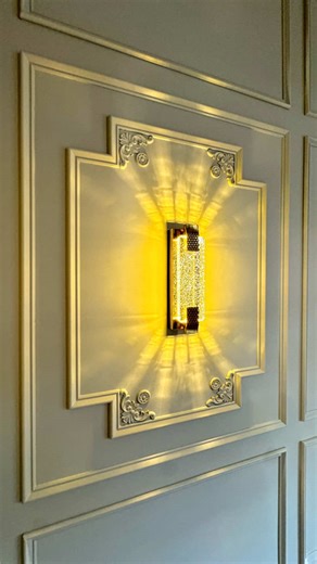 ✨ Nothing elevates a room like a custom accent wall! For this project, we went all in on classic elegance by adding decorative molding and a wireless sconce, giving the space a timeless and refined look. Our client wanted something unique that would stand out yet remain timeless, and this design truly brought her vision to life. Accent walls are more than just decor—they’re a statement. Ready to make your space unforgettable? Let’s create something beautiful together! 🖤 #AccentWallGoals #HomeDe