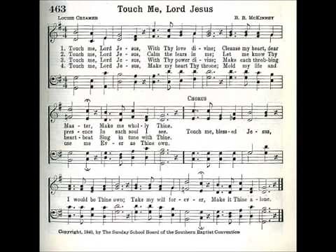 Touch Me, Lord Jesus