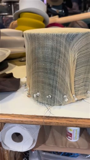 Valeria , Durango & Memphis &Telluride on Instagram: "Sinamay ✨ Our newest form of Custom Made Hats, Traditionally used to make Derby Day Hats, Sinamay goes through a blocking process with layers added onto one another, the final product being a beautiful hat. Keep an eye out for our new designs coming this spring to @jazzfest New Orleans, and Roundtop Texas, in @marburgerfarm ! #handmadehats #wearableart #customhatter #roundtoptexas #nolajazzfest"