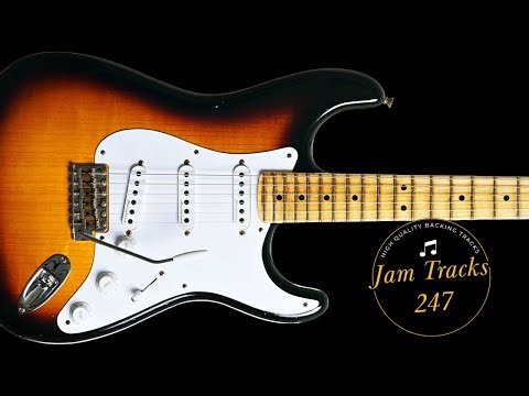 Clapton Style Blues Groove Guitar Backing Track in A Minor (96bpm)