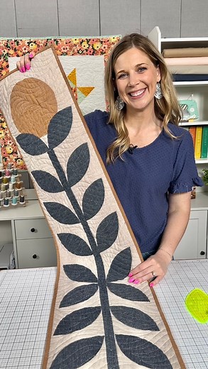 25K views · 303 reactions | Misty’s next project is simple, yet striking! Tune in this coming Monday for the Simple Blooms Table Runner tutorial. We can’t wait to put this runner on our table  | Quilting Deals - Missouri Star Quilt Co | Facebook