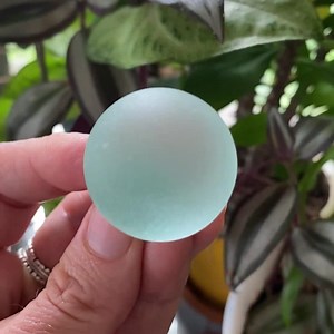 Sea Glass Drawer Knob - Seafoam - Etsy