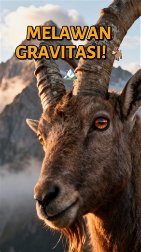 SPIDER-MAN NYATA! 🐐 Kambing Ini Bisa Jalan di Dinding Tegak Lurus! #Shorts