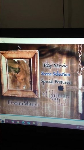 A Nightmare on Elm Street 4 Dream Master DVD Menu