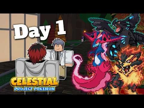 Day 1 and this POKEMON GAME is Already ELITE | Project Pokemon Celestial