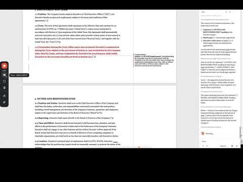 Claude for Legal: Word Plugin Contract Redlines Demo 🚀