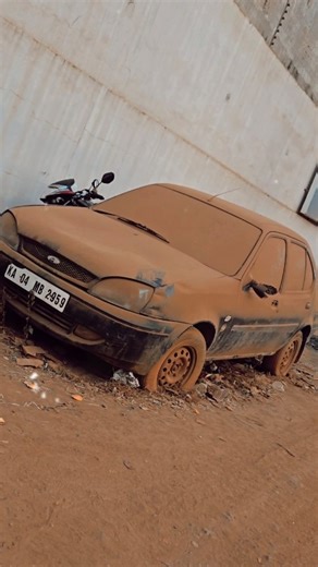 charan 🏎️ 🏍 on Instagram: "And I was trapped, because in all this wonderful, beautiful, miraculous world, I alone had no body! No senses! No feelings! "I was in Hell, looking at Heaven!" I was machine! And you were flesh!" #carlovers #abondedcars #iwastrapped #fordikon #vintagecar"