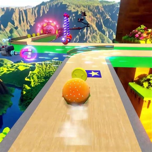 Going Rolling Ball Game | Ball Change 02 | Simple Map | Square | GPS