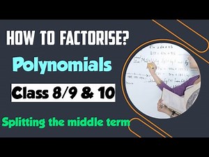 Factorization | Factorize Algebraic Expressions Polynomial Class 9 | Factorize Class 8 | Math Mantra