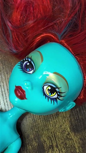 a doll repaint for my inner child! #dollightful #dollartist #customdollrepaint #ooakdoll #customdoll