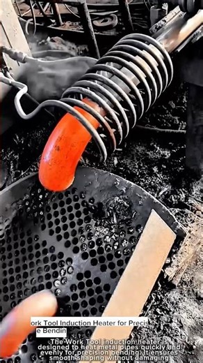 Work Tool Induction Heater for Precision Metal Pipe Bending