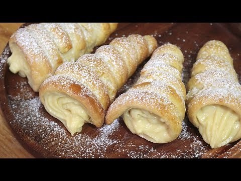 CONOS RELLENOS DE CREMA PASTELERA | ALE DE NAVA