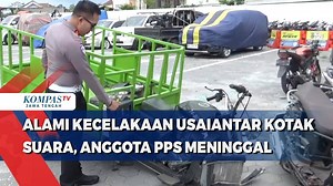 Alami Kecelakaan Usai Antar Kotak Suara, Anggota PPS Meninggal