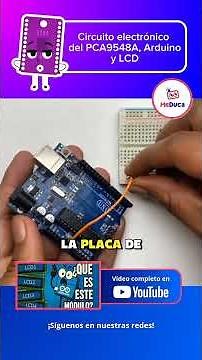 pt.1 Circuito electrónico de PCA9548A, Arduino y LCD #arduino #educacion #youtubeshorts