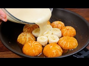 The famous dessert with one egg only! Quick, easy, and delicious