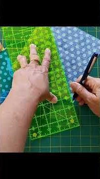 This Quilting Ruler Hack Saves Hours of Cutting #quilting #sewinghacks