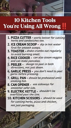 475K views · 623 reactions | Kitchen tools you're using all wrong #reels #fblifestyle #vlogs #videos #kitchenhacks #kitchentools #fbreels #usa | Lucy R. Freudenberg | Facebook