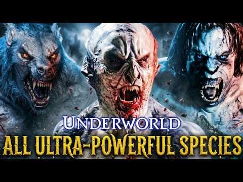 8 Most Powerful Underworld Species - Explained - From Literal Gods To Giant Werewolves!