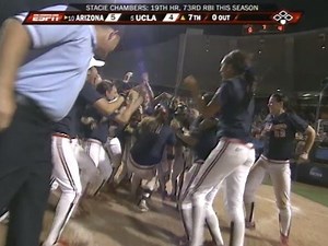 MONSTER SHOT 😱😱😱 | NCAA Softball