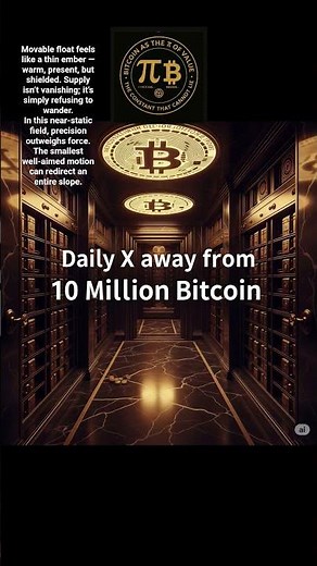 118.72X Away From 10 Million Bitcoin | November 22nd, 2025 | #scarcity #bitcoins #bai