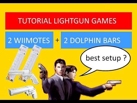 Tutorial: 2 players (wiimotes) + 2 mayflash dolphin bars + demulshooter