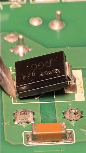 Power Diode Fix! Removing High-Mass Rectifiers with Low-Temp Solder (Iron Only!) ⚡