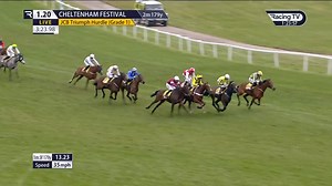 116K views · 649 reactions | 100-1 WINNER and on hurdling DEBUT! Poniros has NEVER jumped a single hurdle in public and gets up on the line to win the JCB Triumph Hurdle for Jonjo O'Neill Jnr  | The Jockey Club | Facebook