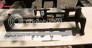 Antique wood lathe #1