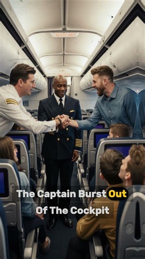 Captain Stands Between Racist Passenger and Black Elder Crew in Sudden Mid-Flight Clash