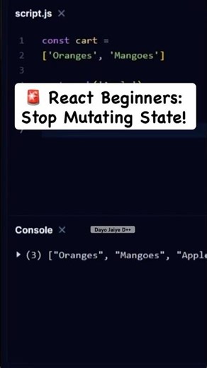 React and JavaScript tutorial #reactjs #javascript #programming #tutorials #learnjs