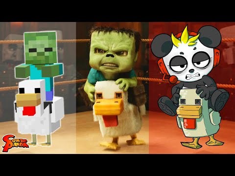 I Became a CHICKEN JOCKEY IN MINECRAFT!