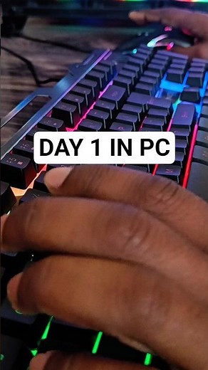 First Time Free Fire on PC 😳 | Real Experience #freefire #shorts