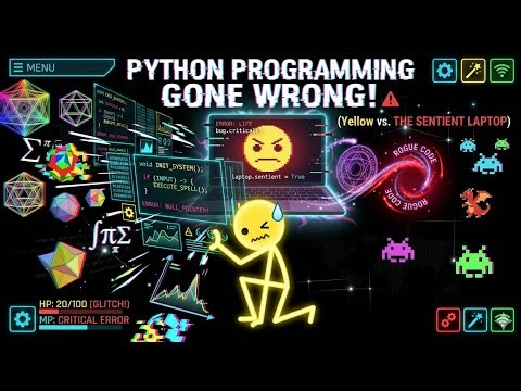 Python Programming Gone WRONG! (Yellow vs. The Sentient Laptop)