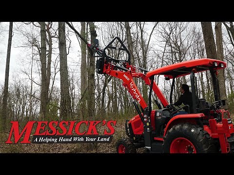 Tree line maintenance from your tractor seat with the Mini-Clip.