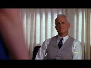 Mad Men: Roger Sterling congratulates Joan