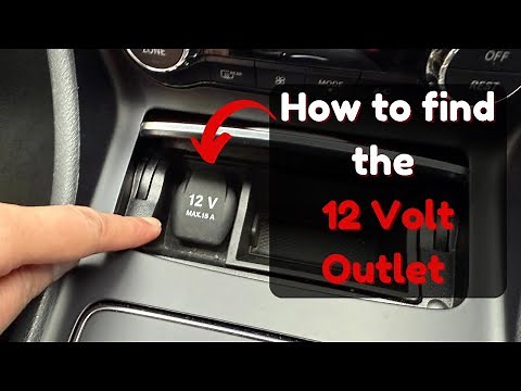 How to find the 12 Volt Outlet for any car