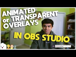 How to import transparent video into OBS from an After Effects export!