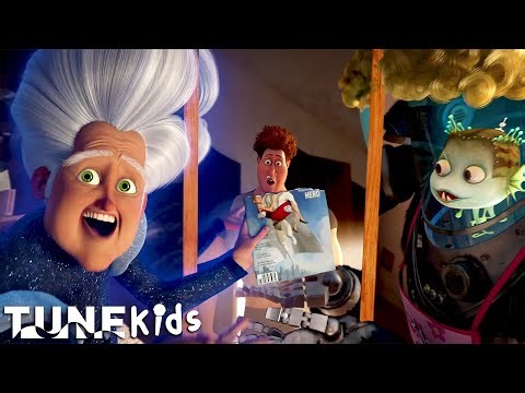 Megamind Teaches Titan How To Be A Superhero (Mr. Blue Sky Scene) | Megamind (2010) | TUNE: Kids