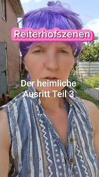 Der heimliche Ausritt Teil 3 #realcomedy #comedyshorts #pferde #reiten