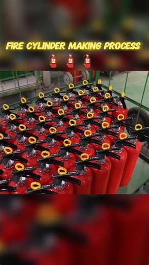How Fire Extinguishers Are Mass Produced Inside Factories