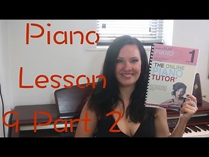 Learn the Piano Lesson 9 pt2 | EASY | Beginners Lessons